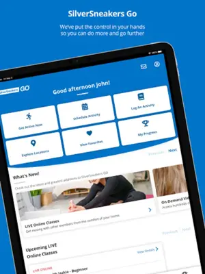 SilverSneakers GO android App screenshot 4
